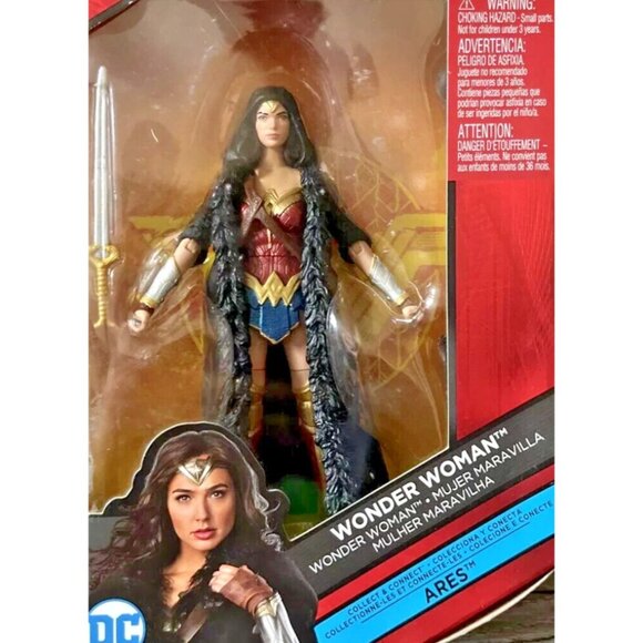 DC Comics Multiverse Wonder Woman Action Figure Ares Collect Connect Series 3+ - Picture 7 of 7